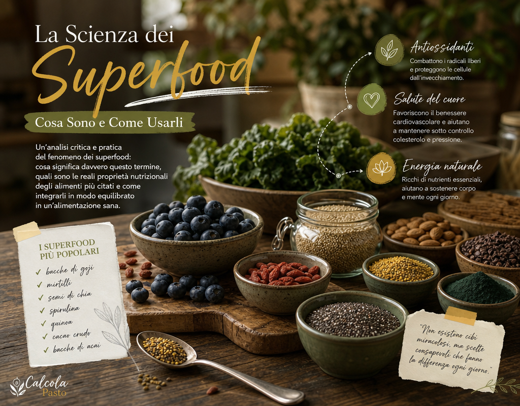 La Scienza dei Superfood: Cosa Sono e Come Usarli