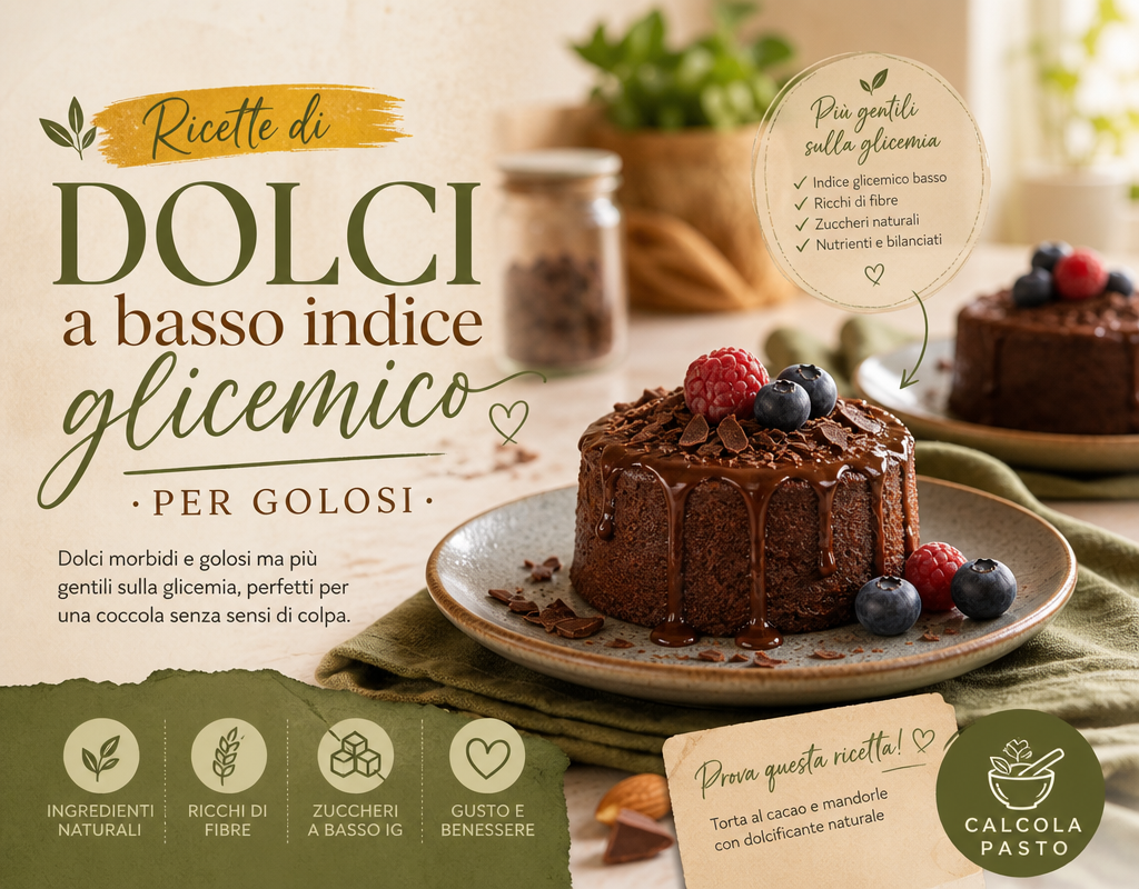 Ricette di Dolci a Basso Indice Glicemico per Golosi