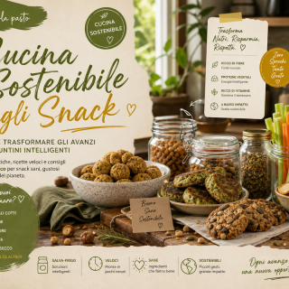 Cucina Sostenibile degli Snack: Come Trasformare gli Avanzi in Spuntini Intelligenti