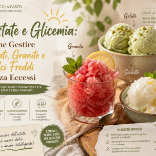 Estate e Glicemia: Come Gestire Gelati, Granite e Dolci Freddi Senza Eccessi